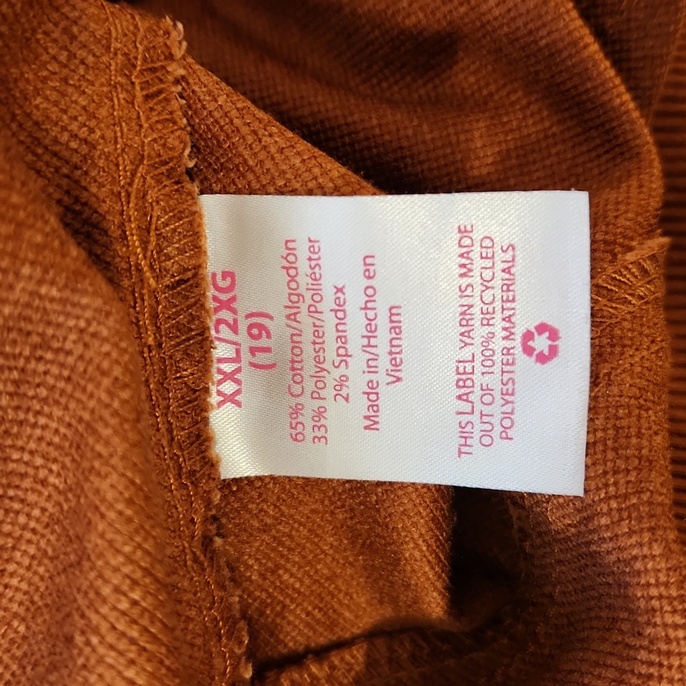 No Boundaries - Juniors Brown Rust pull-on pants… - Picture 8 of 8